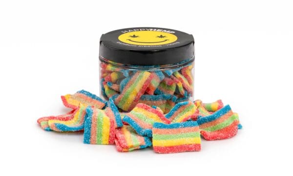 CBD rainbow ribbons