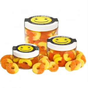 CBD Peach Rings with Melatonin