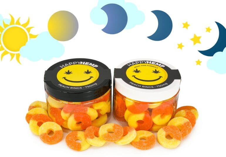 happy hemp peach rings