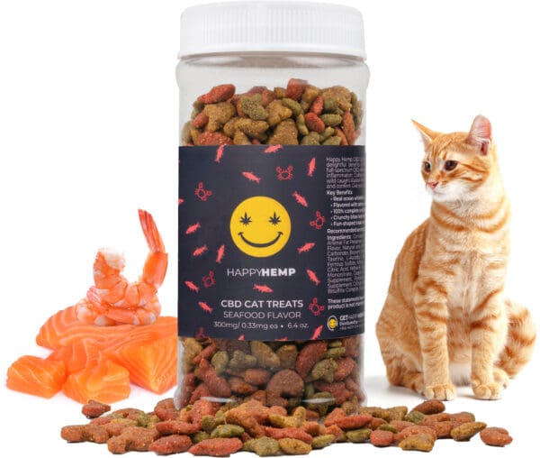 happy hemp CBD cat treats