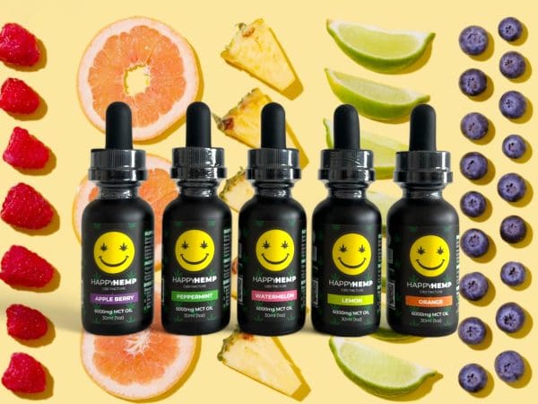 Flavored MCT CBD Oil Tinctures