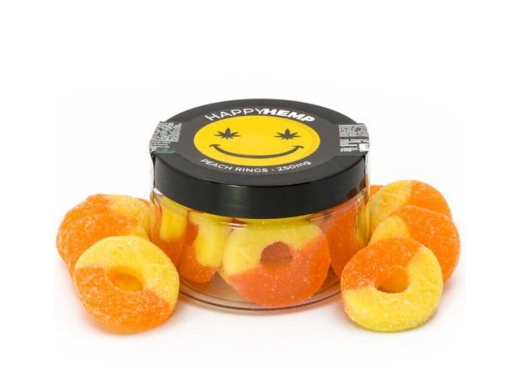 Happy Hemp CBD Peach Rings