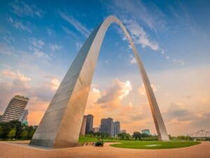 The Gateway Arch, St. Louis, Missouri